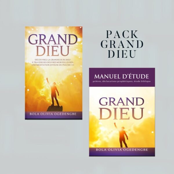 Pack Grand Dieu livre / Manuel