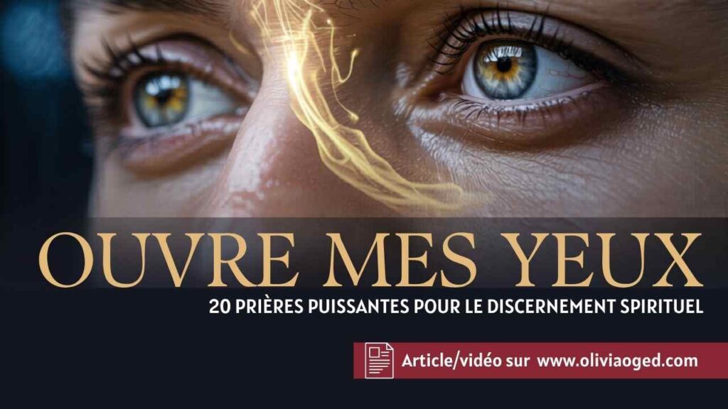 Ouvre mes yeux : 20 prières puissantes pour le discernement spirituel" sur oliviaoged.com.
