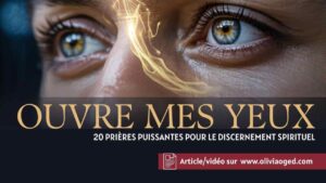 Ouvre mes yeux : 20 prières puissantes pour le discernement spirituel" sur oliviaoged.com.